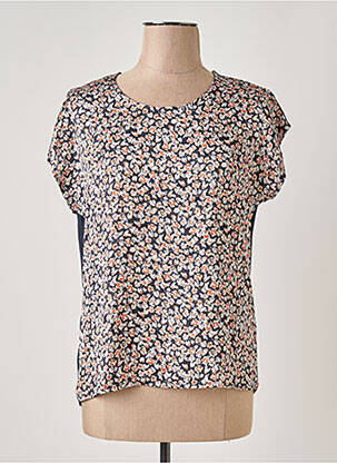 Top bleu MORE & MORE femme