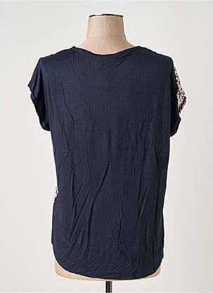 Top bleu MORE & MORE femme