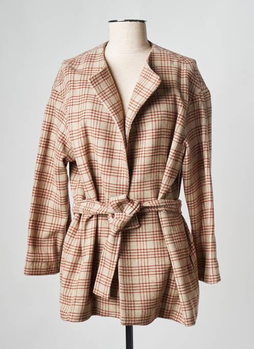 Veste kimono beige DIEGA pour femme