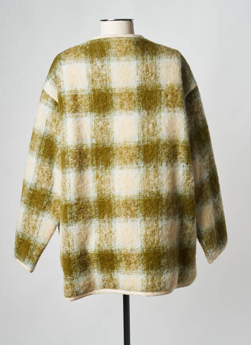 Manteau court kaki POMANDERE pour femme