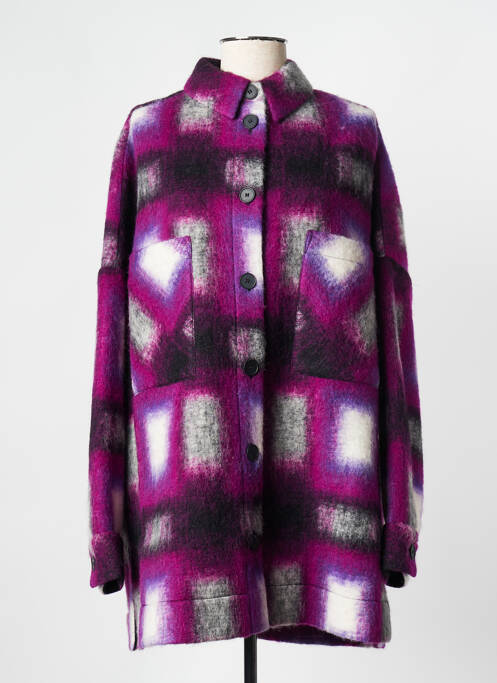 Manteau long violet IRO pour femme