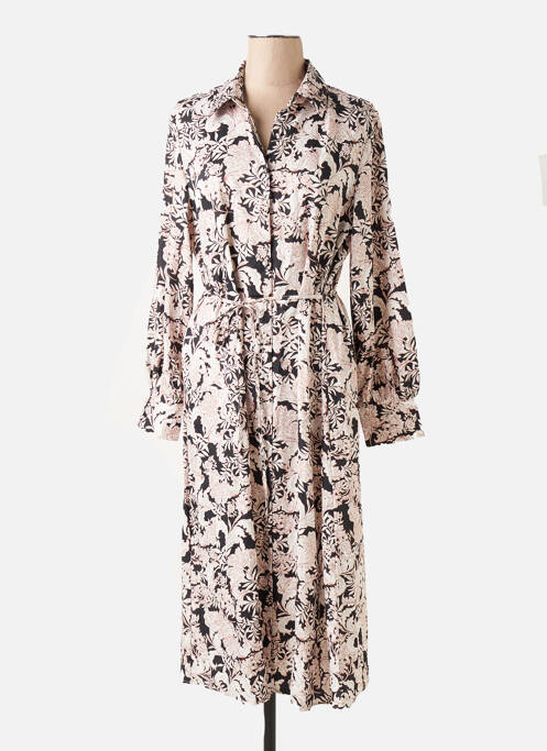 Robe longue noir MANGO pour femme