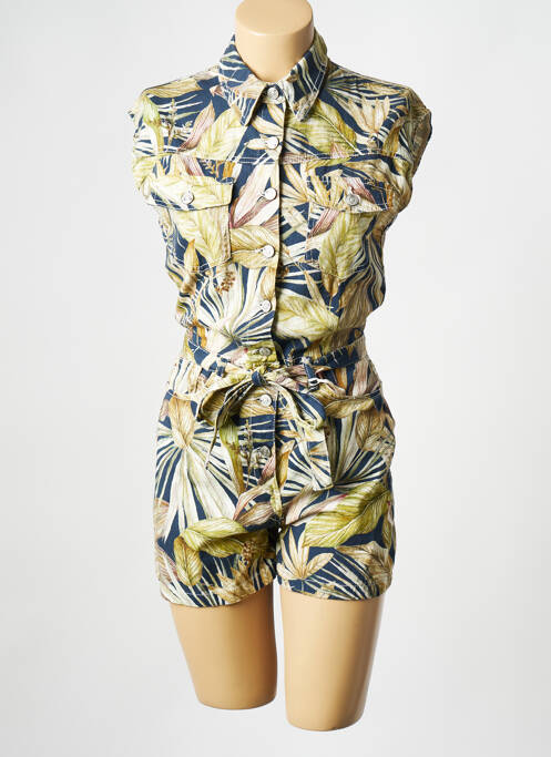 Combishort blanc PLEASE pour femme