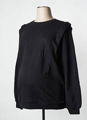 Pull maternité noir SUPERMOM pour femme seconde vue