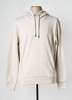 Sweat-shirt beige CALVIN KLEIN homme