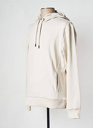 Sweat-shirt beige CALVIN KLEIN homme