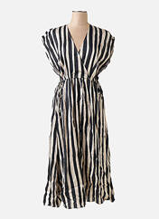 Robe longue noir MANGO pour femme seconde vue