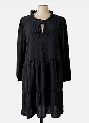 Robe courte noir ZABAIONE pour femme