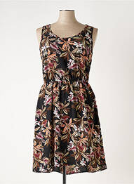 Robe mi-longue noir ONLY femme