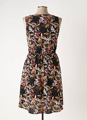 Robe mi-longue noir ONLY femme