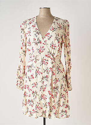 Robe courte blanc NAF NAF pour femme