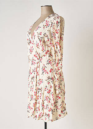 Robe courte blanc NAF NAF femme