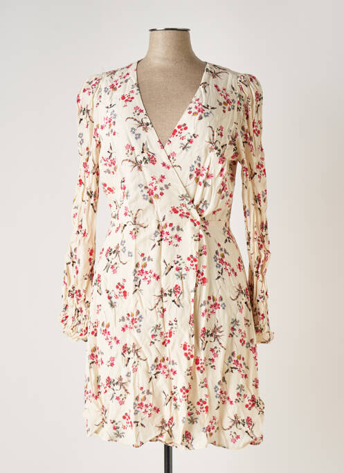 Robe courte blanc NAF NAF pour femme