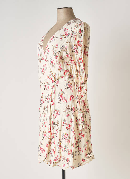 Robe courte blanc NAF NAF pour femme