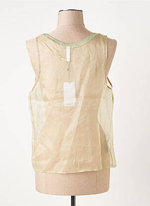 T-shirt vert MANGO femme
