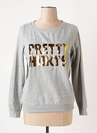 Sweat-shirt gris VERO MODA femme