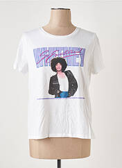 T-shirt blanc ONLY pour femme seconde vue