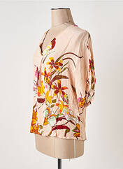 T-shirt rose VERO MODA pour femme seconde vue
