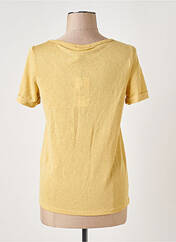 T-shirt jaune OBJECT pour femme seconde vue