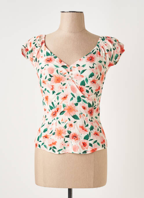 Top blanc NAF NAF pour femme