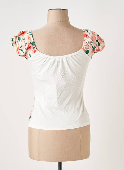 Top blanc NAF NAF pour femme