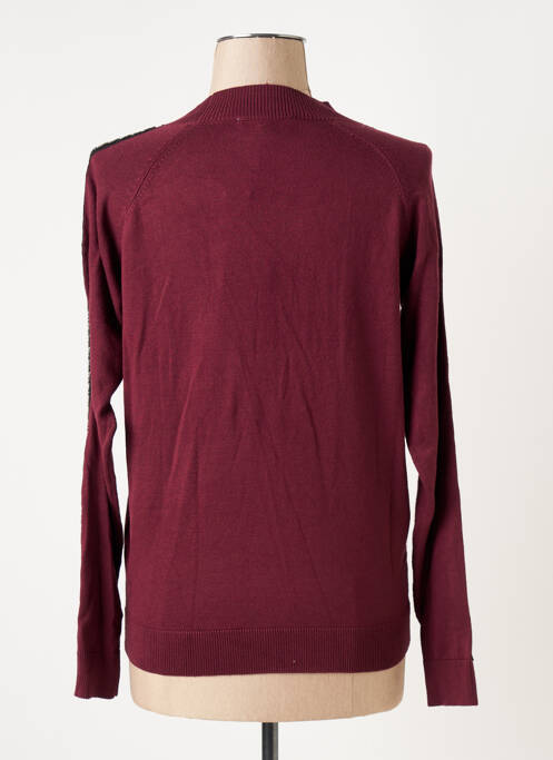 Pull col roulé rouge GARCIA femme