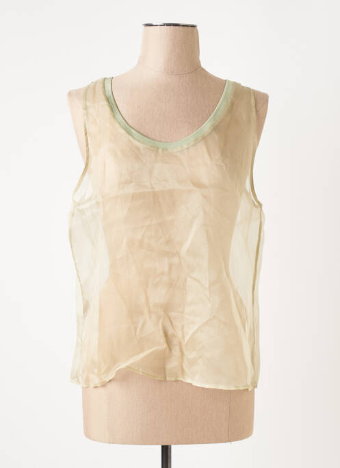 T-shirt vert MANGO pour femme