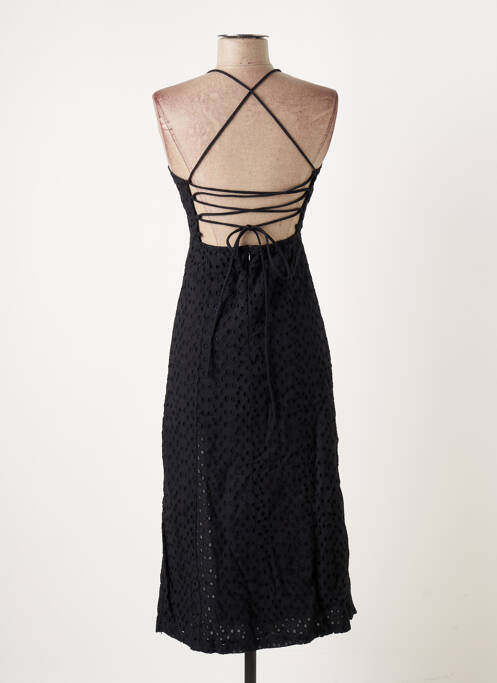 Robe mi-longue noir MANGO femme