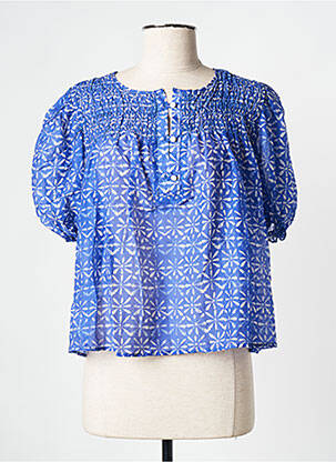 Top bleu BELLEROSE pour femme