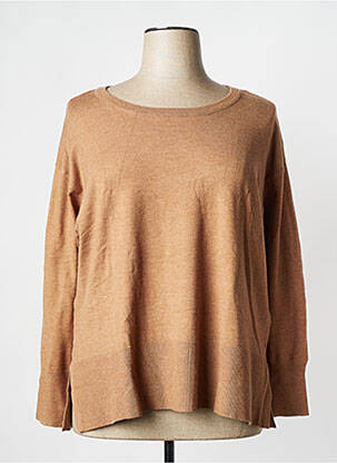 Pull marron EVOKED VILA pour femme