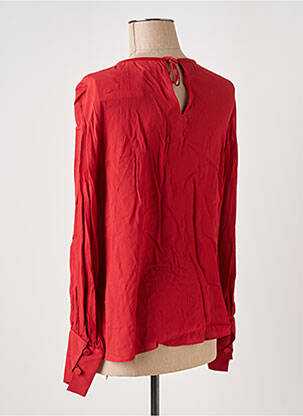Blouse rouge MANGO femme
