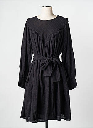 Robe mi-longue noir BELLE PIÈCE femme