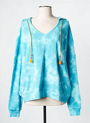 Sweat-shirt bleu SAK'S pour femme seconde vue