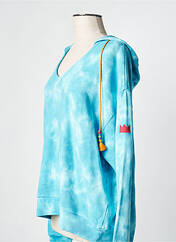 Sweat-shirt bleu SAK'S pour femme seconde vue