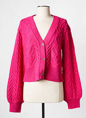 Gilet manches longues rose TWINSET pour femme seconde vue