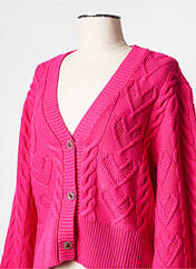 Gilet manches longues rose TWINSET pour femme seconde vue