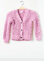 Gilet manches longues rose S.OLIVER pour fille seconde vue