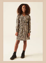 Robe courte blanc GARCIA pour fille seconde vue