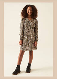 Robe courte blanc GARCIA fille