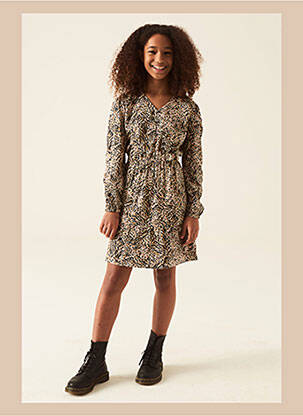 Robe courte blanc GARCIA pour fille