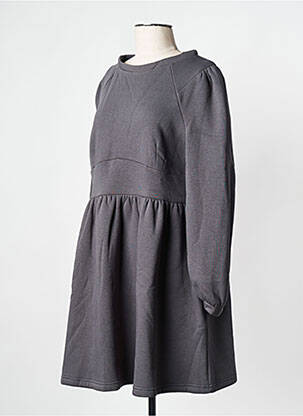 Robe courte gris ROSAE femme