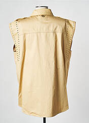 Gilet sans manche beige TWINSET pour femme seconde vue