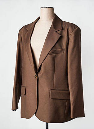 Blazer marron MARGAUX LONNBERG femme