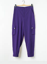 Pantalon large violet TWINSET femme
