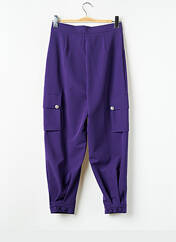 Pantalon large violet TWINSET pour femme seconde vue