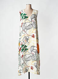 Robe longue blanc ATTIC AND BARN femme