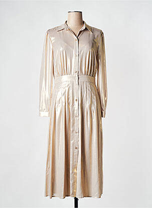 Robe mi-longue or PINKO femme