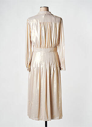 Robe mi-longue or PINKO femme