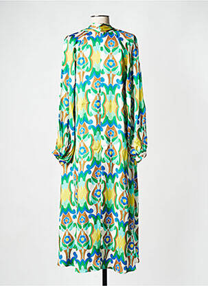 Robe mi-longue vert IMPERIAL femme