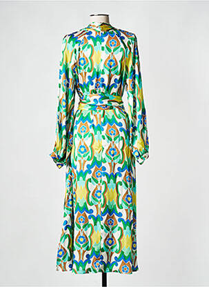 Robe mi-longue vert IMPERIAL femme